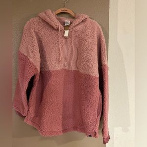 VS Pink fleece hoodie